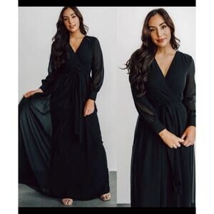 Baltic Born Black Maxi Dress